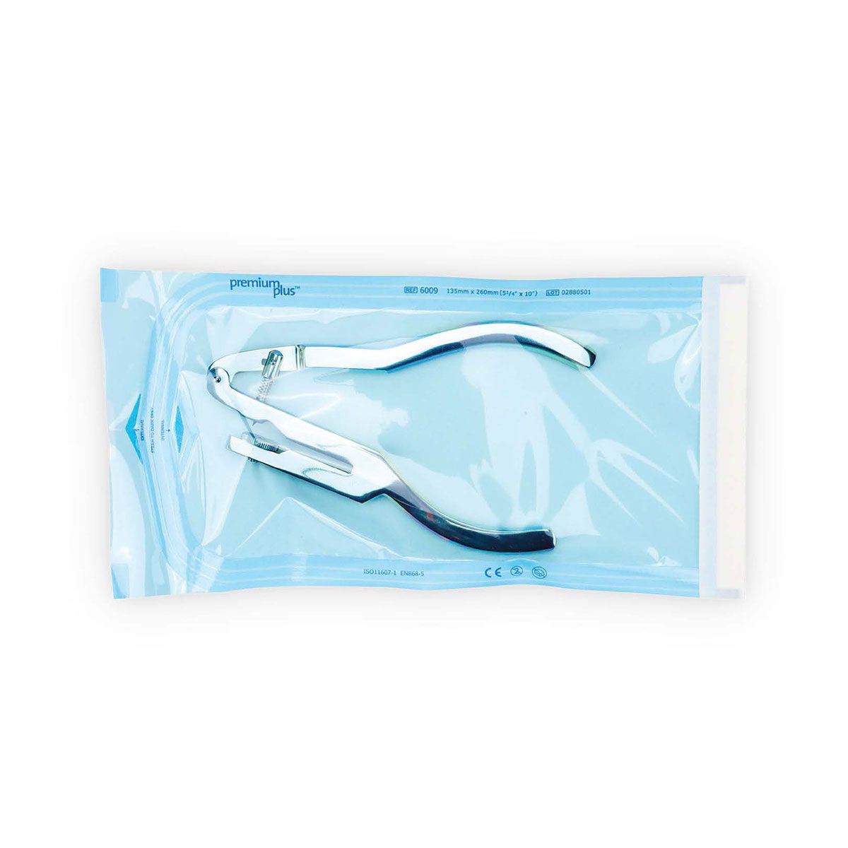 Sachet de stérilisation autocollant triple scellage latéral avec indicateurs internes et externes – Image 5