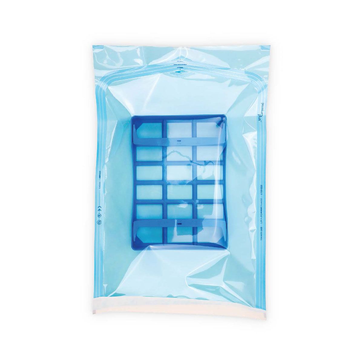 Sachet de stérilisation autocollant triple scellage latéral avec indicateurs internes et externes – Image 3