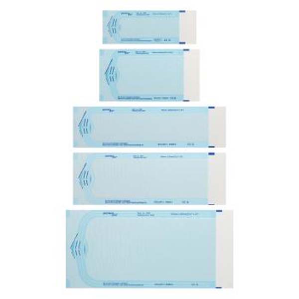 Sachet de stérilisation autocollant triple scellage latéral avec indicateurs internes et externes – Image 2