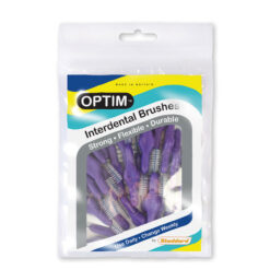 Brosses interdentaires Stoddard OPTIM, taille 6, violet, 25 pièces