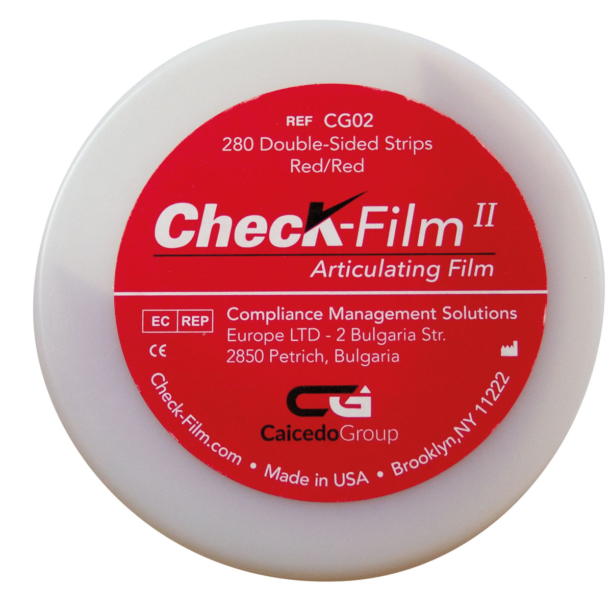 Check-Film II, red/red Coloration double face. 70% Soldes – Image 3