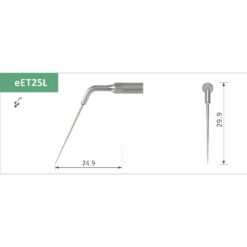Sonde à ultrasons EMS Titan  Longueur 25mm - Taper 3%