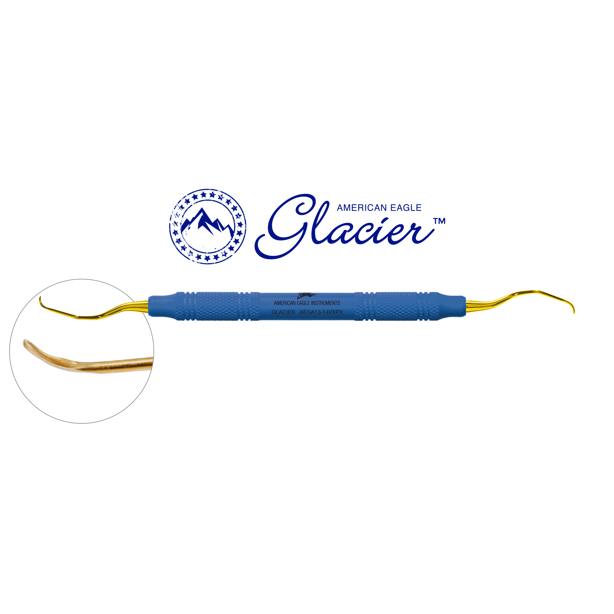 American Eagle Glacier Gracey +3 Access 13-14, posterior, distal, XP2