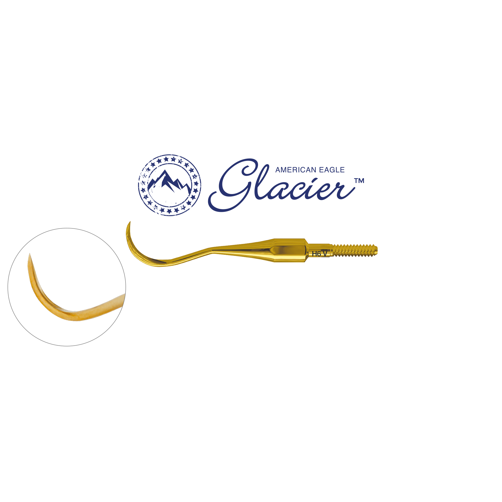 American Eagle Glacier Quik-Tip Scaler, H6, XP2